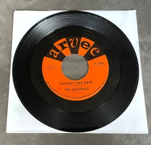 7" The Olympics - Shimmy Like Kate - US Arvee - Imagen 1 de 1