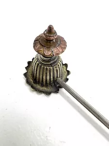 Vintage Retro Silver Platted Crown Royal Candle Snuffer - Picture 1 of 9