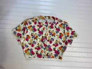 Forever 21 Fruit Crop Top Size Medium - Picture 1 of 6