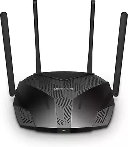 MERCUSYS WiFi Modem 4 Antennen Dual-Band 3000Mbps WLAN Router Signal Verstärker - Bild 1 von 6