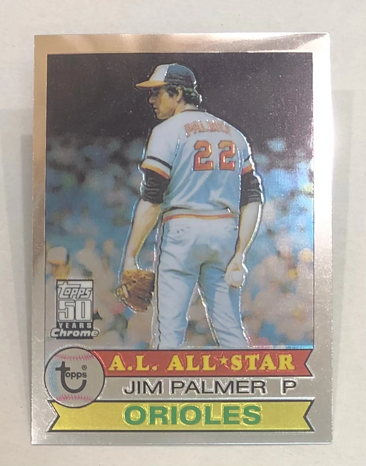 2001 Topps Chrome - Through the Years - Jim Palmer - #28 - Orioles - NrMt+ - Image 1 of 4