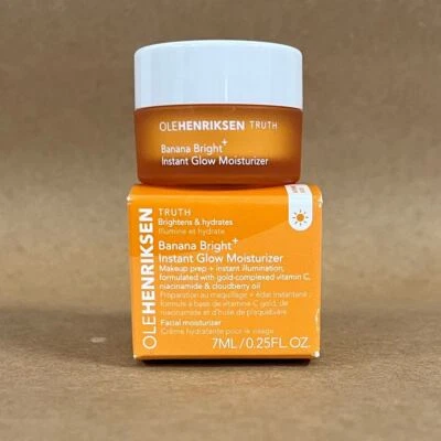 Ole Henriksen Banana Bright+ Instant Glow Moisturizer 7ml travle size