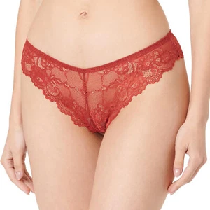 Triumph Tempting Lace Brazilian String Damen Slip Gr. L Mannish Red - Bild 1 von 2