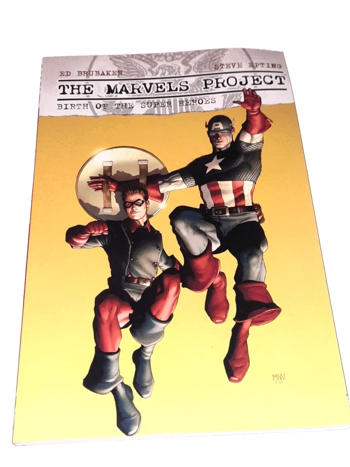 The Marvels Project: Birth of the Super Heroes 2011 Marvel Captain America TPB - Image 1 of 4