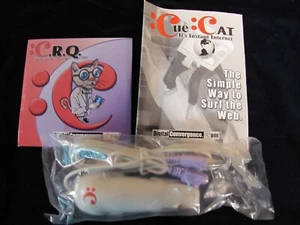 Rare C.R.Q. CAT Serial Port Barcode Scanner Optical Reader (NOS)New Old Stock - Picture 1 of 3