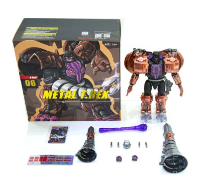 TransArt TA BWM-06 Tyrannosaurus REX METAL Dragon Action Figure toy in stock - Image 1 of 4