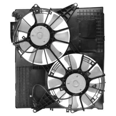 Fit 2009-15 Cadillac CTS-V 6.2L Radiator Dual Cooling Fan Assembly Supercharged — 第 1/4 张图片