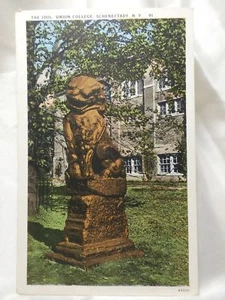 POSTCARD 1915-30 The Idol Union College Schenectady NY Monument VINTAGE USA - Picture 1 of 3
