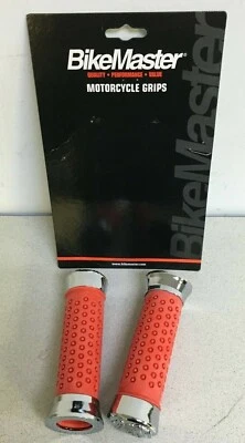 Empuñaduras Bikemaster Ringer II 7/8” 125 mm rojas Honda Yamaha Kawasaki Suzuki 101932 Foto 1 de 3