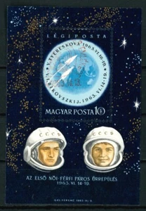 HUNGARY OLD STAMPS 1963 Minisheet - Joint Flight of "Vostok 5" and "Vostok 6" - Picture 1 of 2