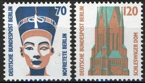 Berlín 1988, Definitives, Attractions III set en muy buen estado montado, Mi 814-15 5 € - Imagen 1 de 1