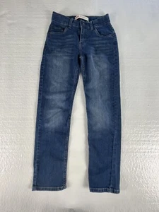 Levi's 502 Size 10 W25 L26 Regular Taper Fit Medium Wash Denim Jeans Adjustable - Picture 1 of 14