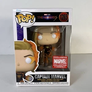 Funko Pop! Captain Marvel #1265 - The Marvels Collector Corps Amazon - Foto 1 di 6