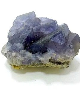 95 Grams Dark Blue Fluorite Crystal Specimen from Balochistan Area of Pakistan - Picture 1 of 3