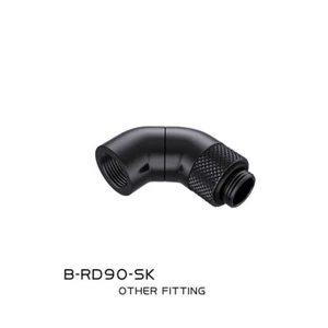 Bykski B-RD90-SK G1/4'' 90 Degree Rotary Fitting Adapter Elbow Water Cooling - Bild 1 von 14