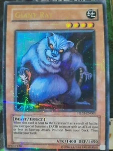 YuGiOh Giant Rat HL03-EN001 Ultra Parallel Rare Hobby League - Picture 1 of 1