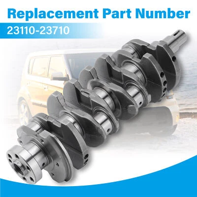 Коленвал для 2001-12 Hyundai Elantra Tucson Kia Soul Sportage 2,0 л G4GC G4GF - Изображение 1 из 4