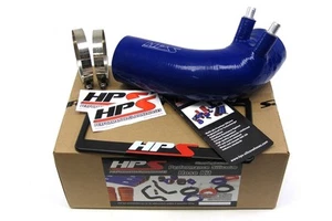 HPS Blue Silicone Air Intake Hose Kit Post MAF Tube 18521-BLUE OEM Replacement - Picture 1 of 3