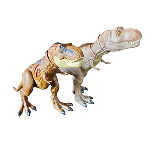 Mattel Jurassic World T Rex Tyrannosaurus Rex Zwei Stück Dinoausria Jurassic par - Picture 1 of 14