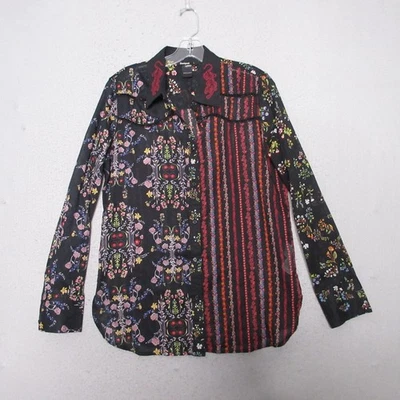 Top Desigual Grande Floral Western Leila Bordado Pieza Distintiva Estampado Mixto Foto 1 de 4