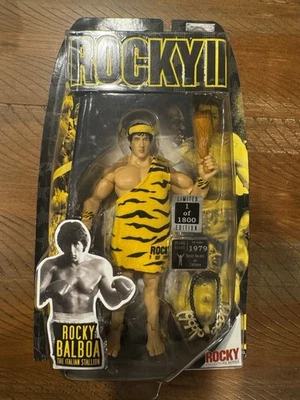 wwe wwf ljn classic superstars limited edition 1 of 1800 caveman rocky figure - Image 1 of 2