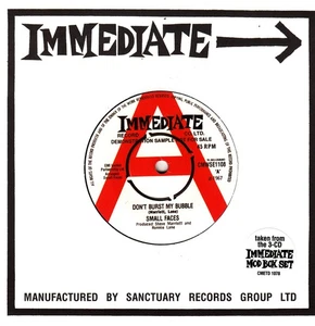 SMALL FACES DON'T BURST MY../ROD STEWART&PP ARNOLD COME HOME BABY* 2005 MOD NM - Picture 1 of 2