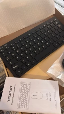 TECKNET Wireless Keyboard And Mouse Combo, Mini Cordless Computer Keyboard - Image 1 of 4