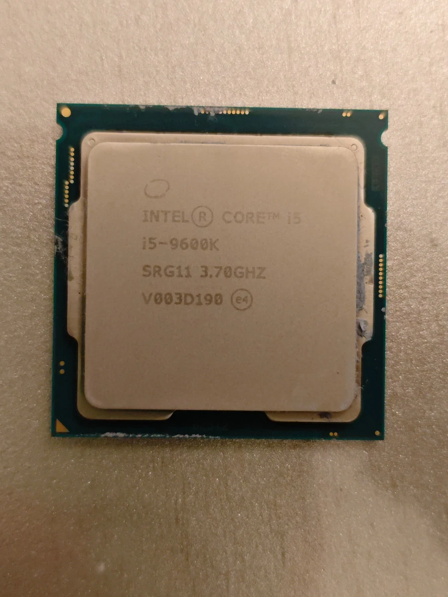 Intel Computer Processors Intel Core i5-9600K Processor Model for