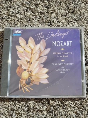 Mozart Clarinet Quintet String Quartet The Lindsays Janet Hilton ASV CD 1998 - Image 1 of 4