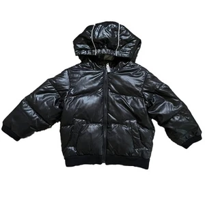 Hanna Andersson Black Puffer Jacket Coat Children’s Boy’s Size 100 CM Approx 4 - Picture 1 of 5