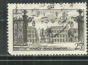 FRANKREICH 574 GEBRAUCHT STANISLAS QUADRATISCH, NANCY #3 - Bild 1 von 1