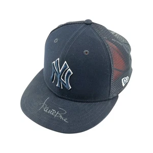 Aaron Boone Yankees Signed 2022 Batting Practice Worn Hat Boone (Steiner CX) - Picture 1 of 3