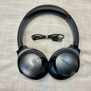 Anker Soundcore Life Q20 Wireless Over-the-Ear Headphones - Black - Picture 1 of 8
