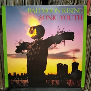 Sonic Youth – Bad Moon Rising LP Reissue Repress 1989s UK - Picture 1 of 7