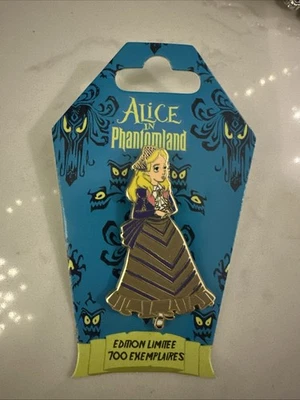 PIN FIRMADO Phantom Manor París Alicia en el País de las Maravillas Disneyland Disney 92/700 Foto 1 de 2