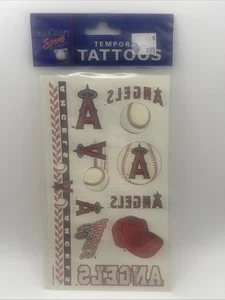 New Old Stock Angels MLB Baseball temporäre Tattoos UVP 4,99 $ - Bild 1 von 2