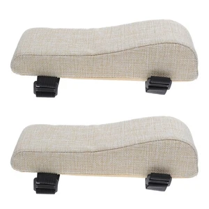  2pcs Office Chair Armrest Pad: Gaming Chair Pillow Cushion - Adjustable - Picture 1 of 12