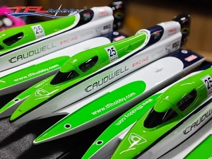TFL 1238 ARTR 30" RC Electric Boat Caudwell F1 Outboard Boat 3660/2070kv Motor - Picture 1 of 3