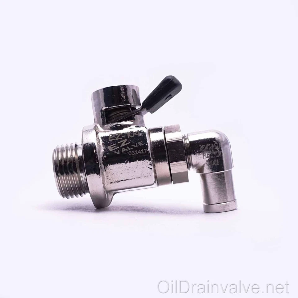 EZ 104 Silver 18 Mm 1.5 Thread Size Oil Drain Valve