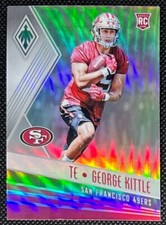 2017 Panini Phoenix George Kittle Rookie Silver Prizm RC #195 Football Card