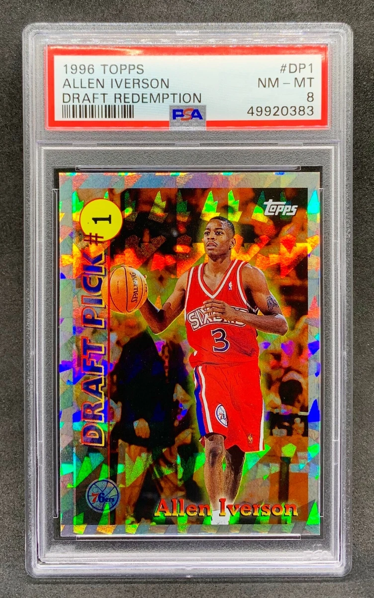 Topps Allen Iverson Rookie Basketball Trading Cards & Accessories