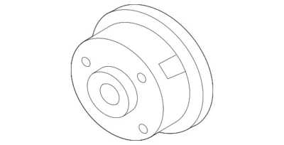 Новая звездочка с переменным фазом газораспределения (VVT) для 09–17 Mitsubishi Lancer 2,0 л - Изображение 1 из 2