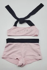 Sonia Rykiel Girl’ 2 Pc Set Bikini Rhinestone Swimsuit Size 6 Years Pre-owned - Picture 1 of 6