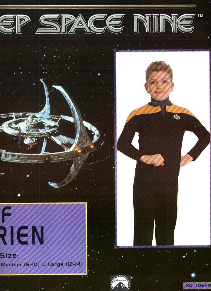 Star Trek Espacio Profundo Nueve Jefe O'Brien Camisa Dorada Disfraz para Niño, Pequeño (4-6) Foto 1 de 1