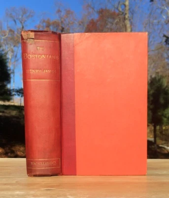 Henry James THE BOSTONIANS 1886 1ST ED  MACMILLAN HARDCOVER Complete Novel - Image 1 of 4