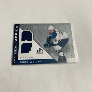 F80525  2007-08 SP Game Used Authentic Fabrics #AFDW Doug Weight
