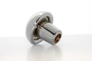 CLASSIC FIAT 500 GEAR KNOB ORIGINAL STYLE GEAR CHROME PLASTIC LEVER - BRAND NEW - Picture 1 of 3