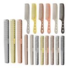 Stainless Steel Hair Comb Anti Static Styling Comb Hairdressing Barbers Comb