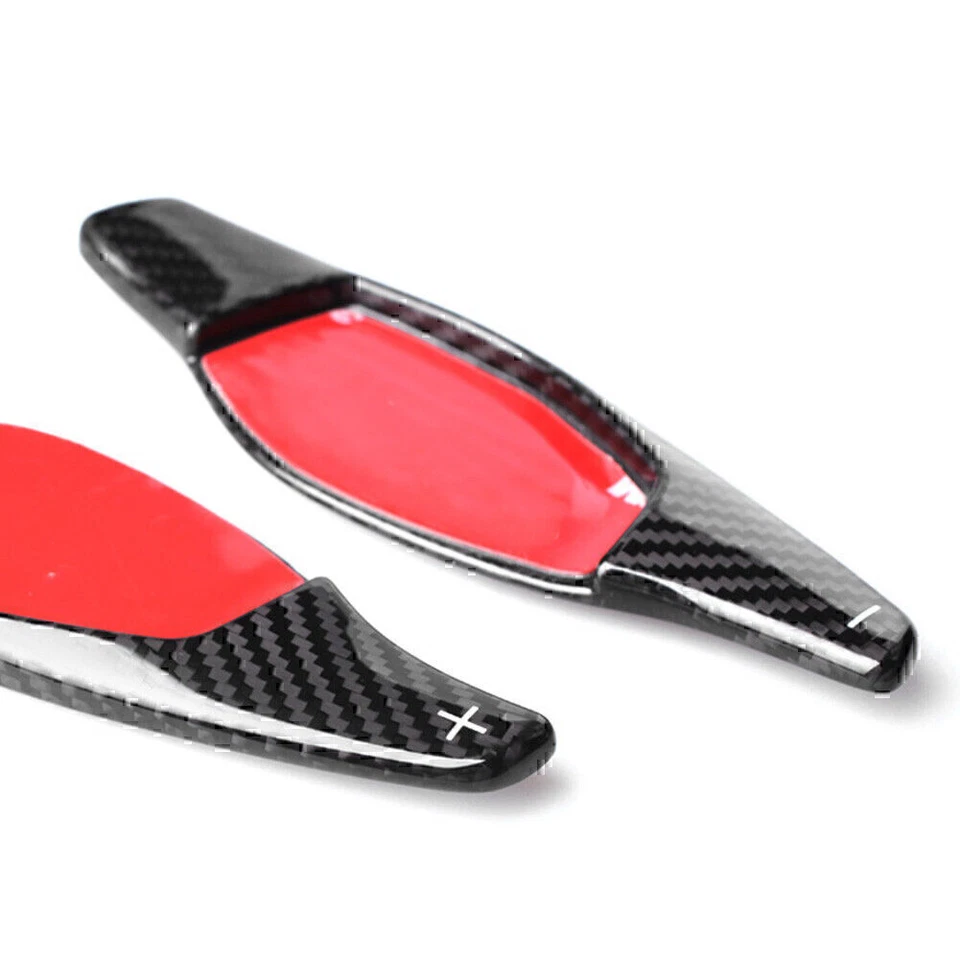 Kohlefaser-Lenkrad-Schaltwippen-Verlängerung für Audi R8 RS3 RS4 RS5 TT RS - Bild 1 von 1