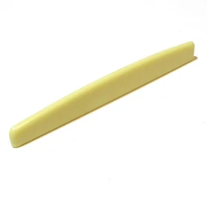 Acoustic guitar saddle Ivory colour 85 mm wide 9.5 mm high x  3 mm - Picture 1 of 2